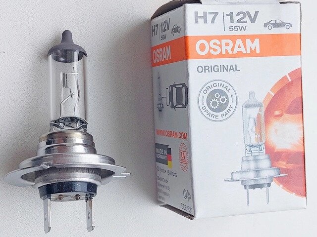 Лампа H7 55W 12V PX26D (Osram) 64210 Код/Артикул 30 4178 від компанії greencard - фото 1