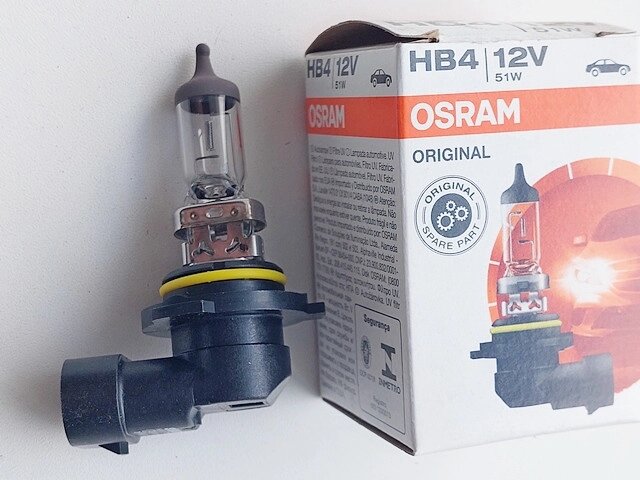 Лампа HB4 51W 12V P22D (Osram) 9006 Код/Артикул 30 4168 від компанії greencard - фото 1