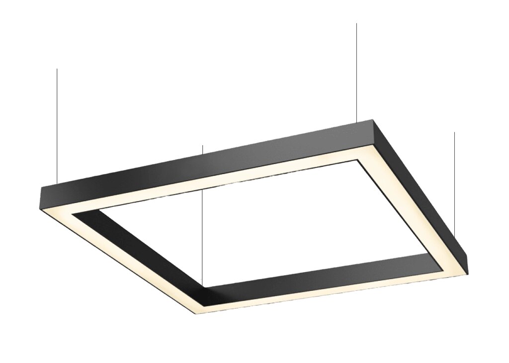 LED світильник фігурний VERONA -R  60Вт, підвісний, 480*480мм Код/Артикул 149 VQ486011 від компанії greencard - фото 1