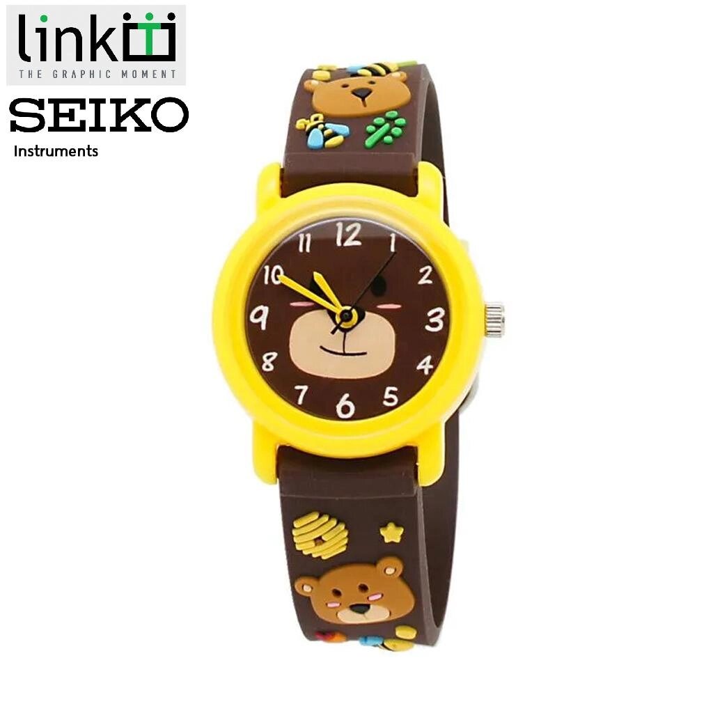 Link Дитячий годинник Linkgraphix Brownie Bear KT30 — SEIKO Instruments 3D Standard Під замовлення з Таїланду за 30 від компанії greencard - фото 1