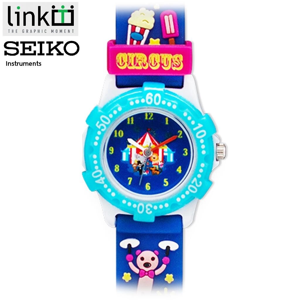 Link Дитячий годинник Linkgraphix Circus KTS04 — SEIKO Instruments 3D Standard Під замовлення з Таїланду за 30 днів, від компанії greencard - фото 1