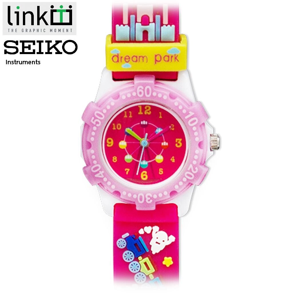Link Дитячий годинник Linkgraphix Dream Park KTS03 — SEIKO Instruments 3D Standard Під замовлення з Таїланду за 30 від компанії greencard - фото 1