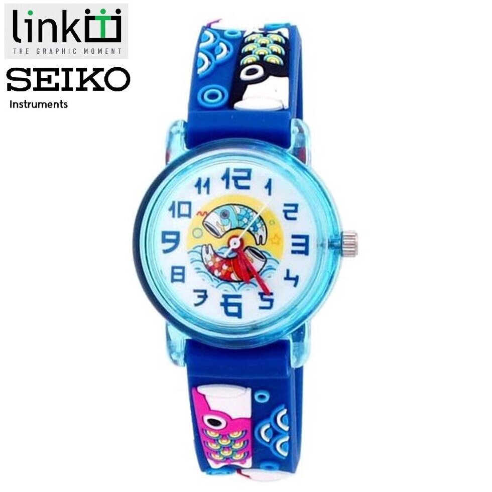 Link Дитячий годинник Linkgraphix Koi KT24 — SEIKO Instruments 3D Standard Під замовлення з Таїланду за 30 днів, від компанії greencard - фото 1