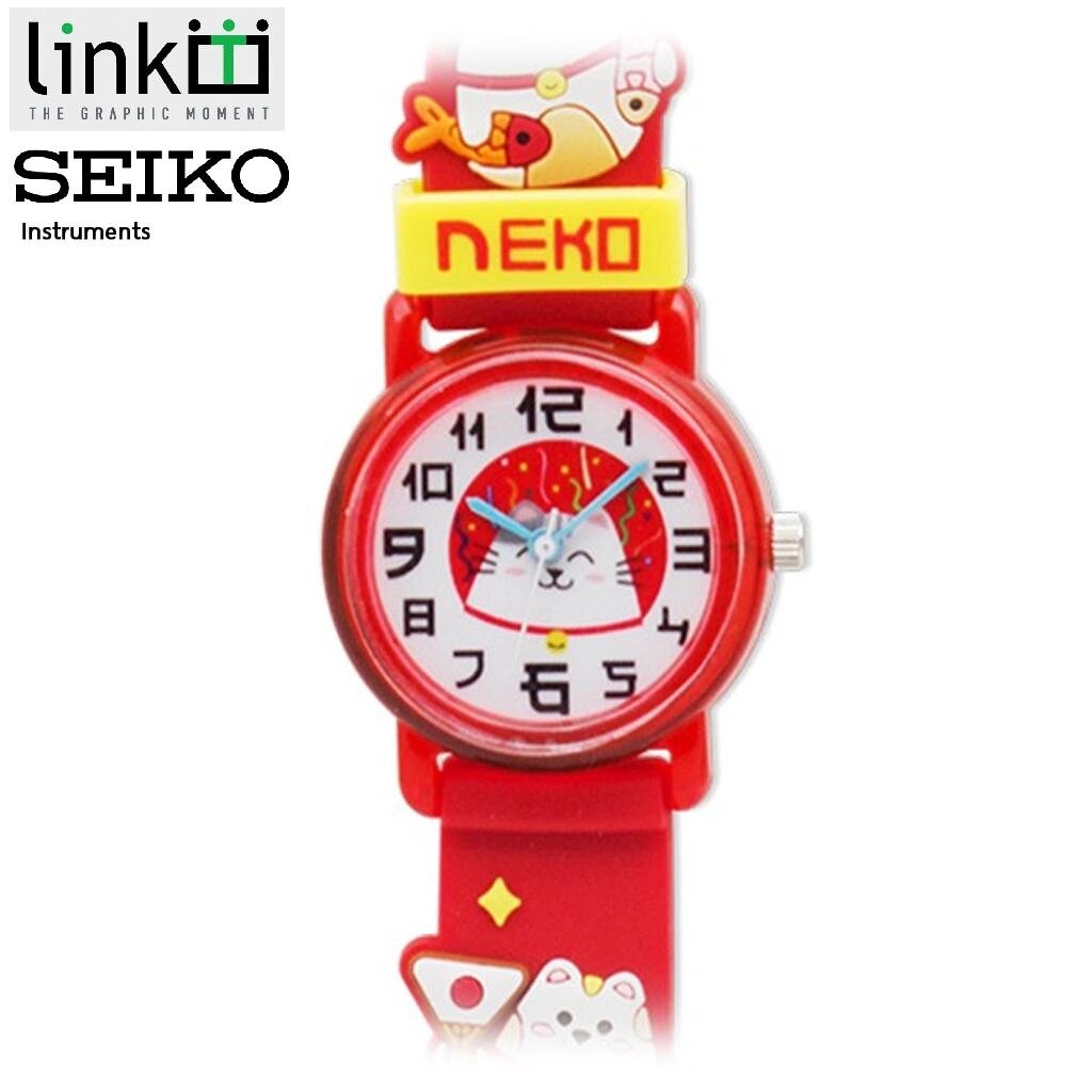 Link Дитячий годинник Linkgraphix Neko KT23 — SEIKO Instruments 3D Standard Під замовлення з Таїланду за 30 днів, від компанії greencard - фото 1