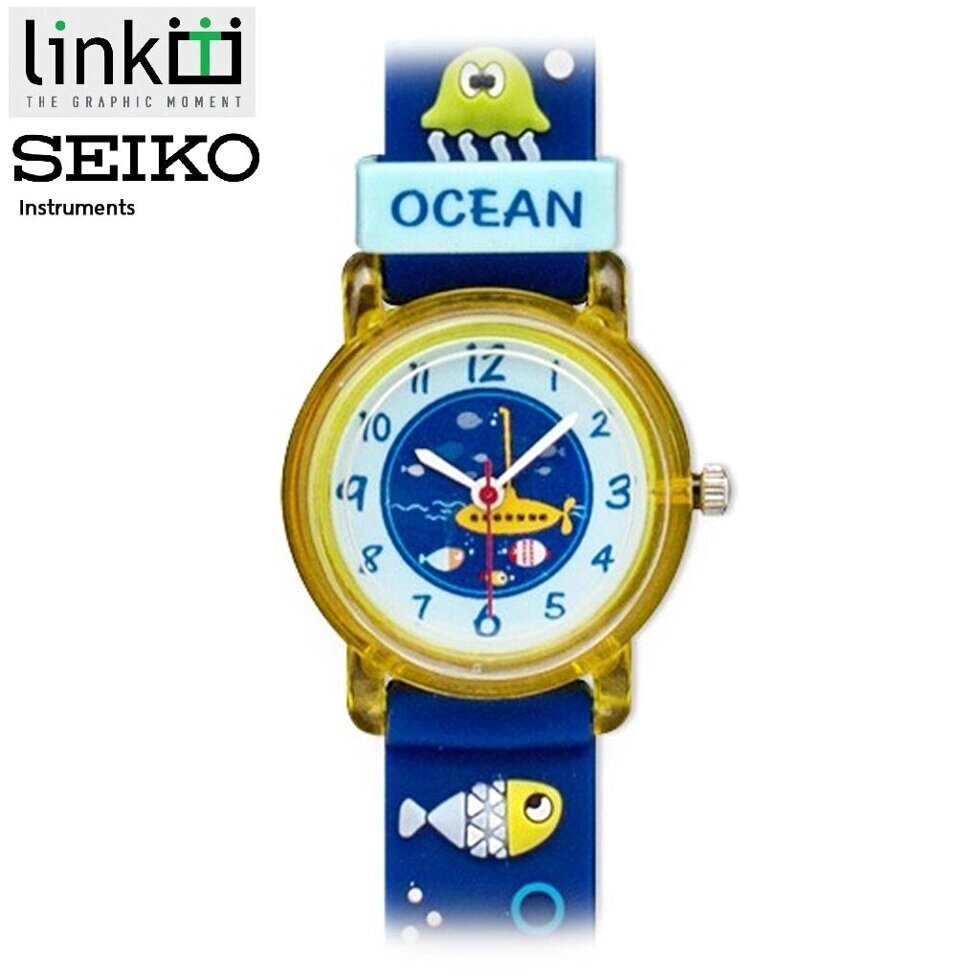 Link Дитячий годинник Linkgraphix Ocean KT07 — SEIKO Instruments 3D Standard Під замовлення з Таїланду за 30 днів, від компанії greencard - фото 1
