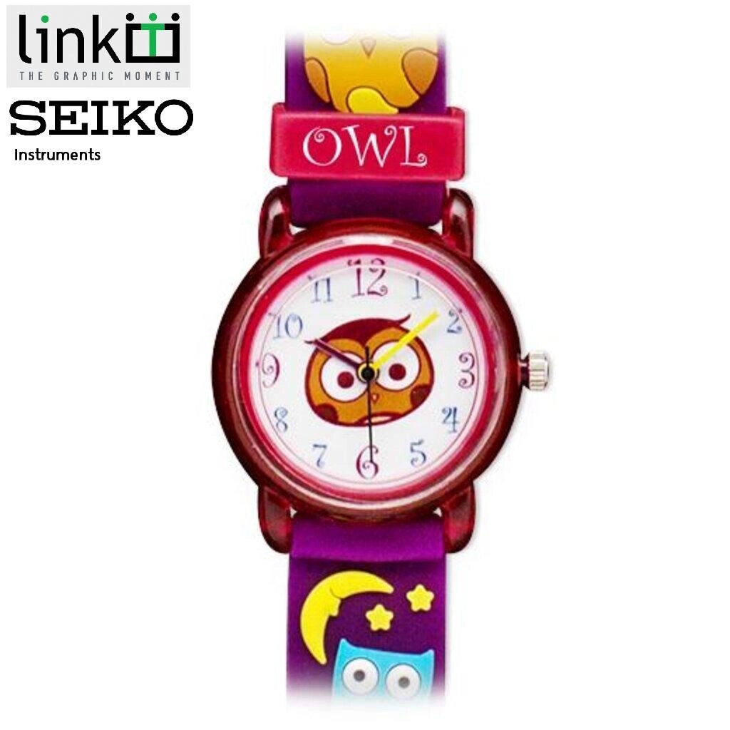 Link Дитячий годинник Linkgraphix Owl KT04 — SEIKO Instruments 3D Standard Під замовлення з Таїланду за 30 днів, від компанії greencard - фото 1