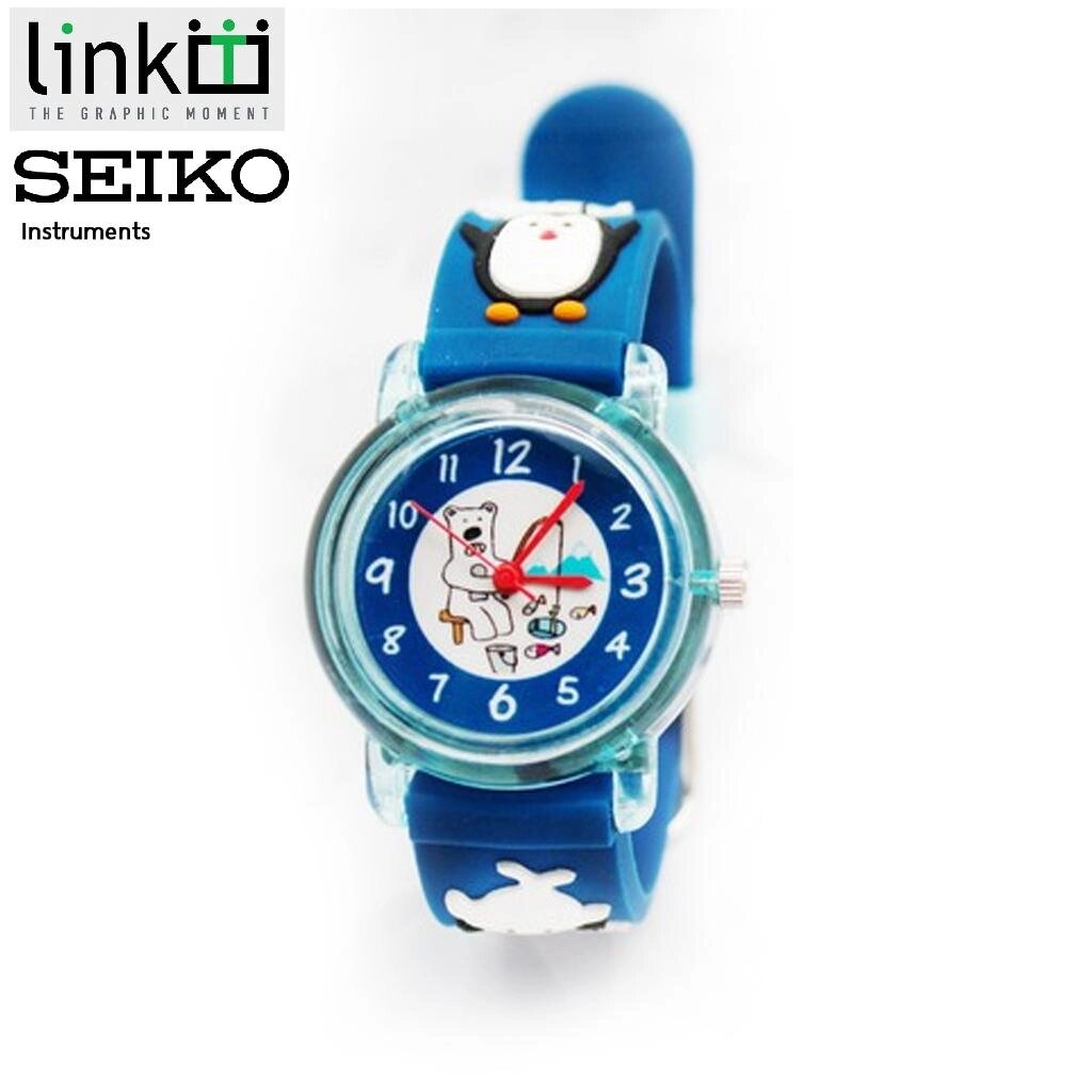 Link Дитячий годинник Linkgraphix Polar KT16 — SEIKO Instruments 3D Standard Під замовлення з Таїланду за 30 днів, від компанії greencard - фото 1