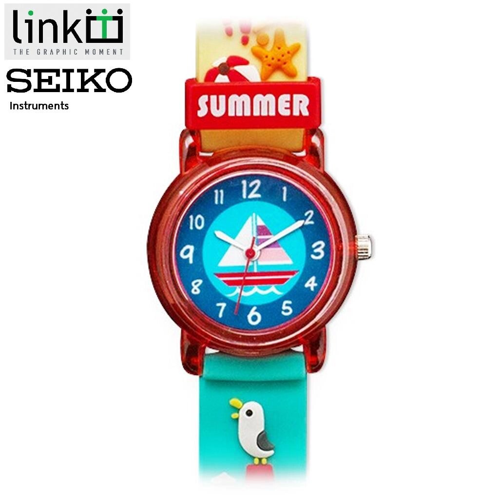 Link Дитячий годинник Linkgraphix Summer KT19 — SEIKO Instruments 3D Standard Під замовлення з Таїланду за 30 днів, від компанії greencard - фото 1