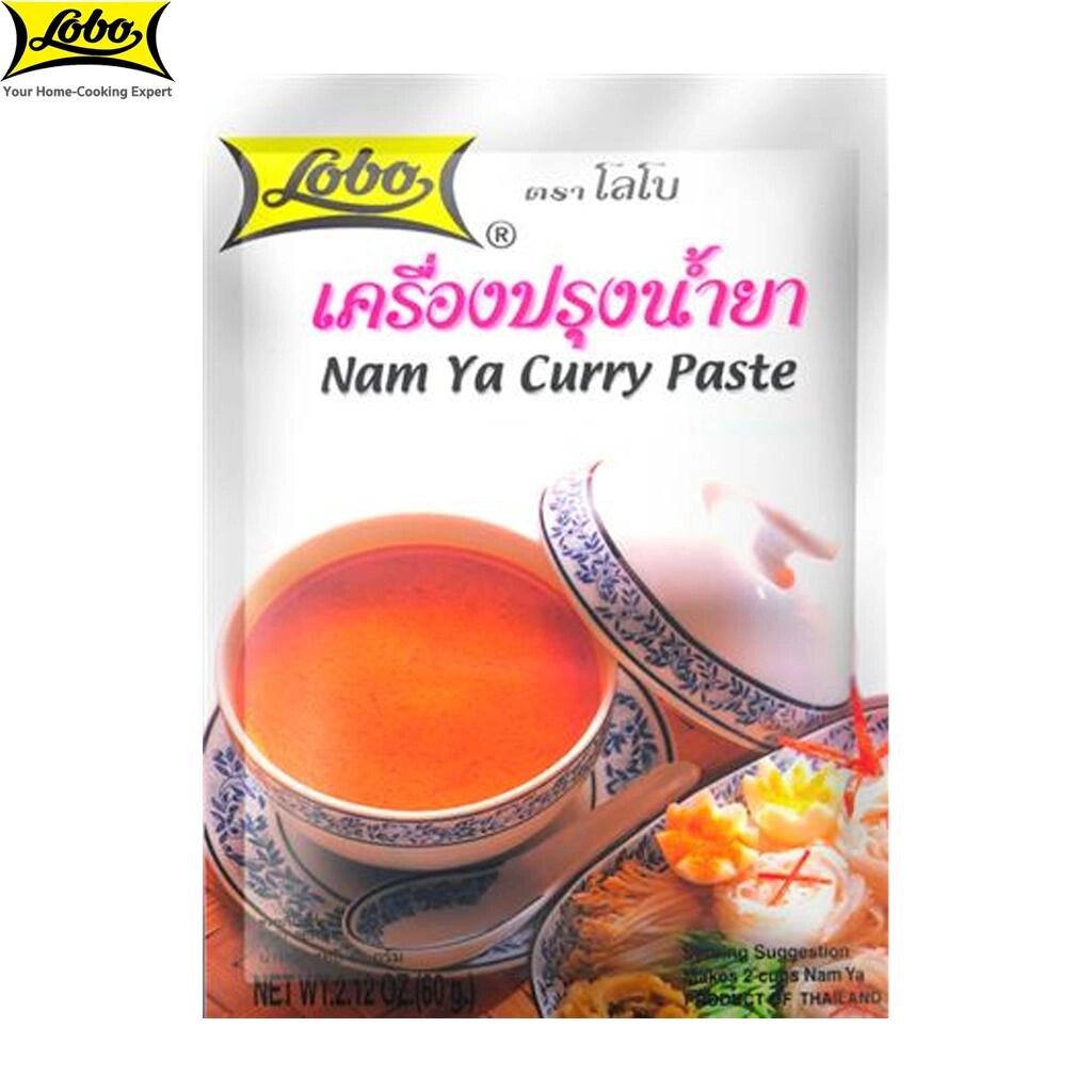 Lobo Паста каррі «Намья», без глутамату натрію, консервантів та барвників / на 3–4 порції, Тайська їжа, 60 г Під від компанії greencard - фото 1