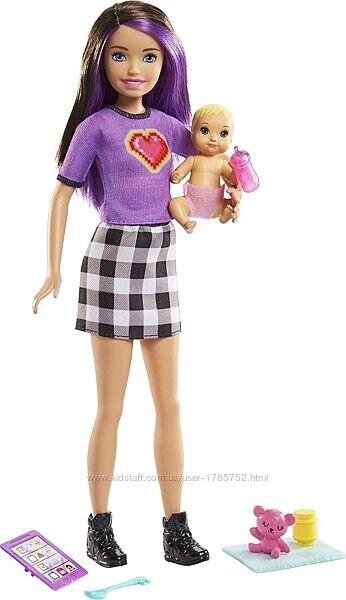 Лялька барбі няня і малюк базова. Barbie Skipper Babysitters Код/Артикул 75 497 від компанії greencard - фото 1