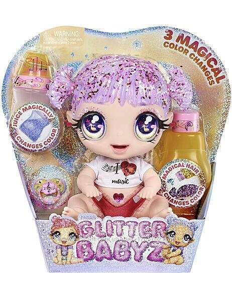 Лялька Глітер Бебіс Мелодія MGA Entertainment Glitter Babyz Melody Highnote Код/Артикул 75 49 Код/Артикул 75 49 від компанії greencard - фото 1