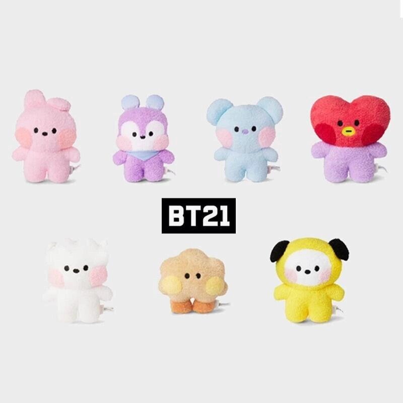 Лялька Line Friends BT21 Велика та маленька стояча (7 варіантів) під замовлення з кореї 30 днів доставка безкоштовна від компанії greencard - фото 1