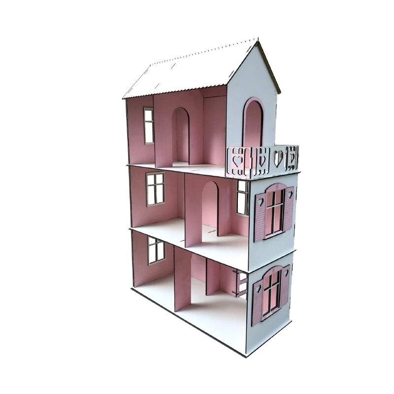 Ляльковий DecorPlace будиночок з мебямиі для лол 73х51х22см Код/Артикул 29 а172 від компанії greencard - фото 1