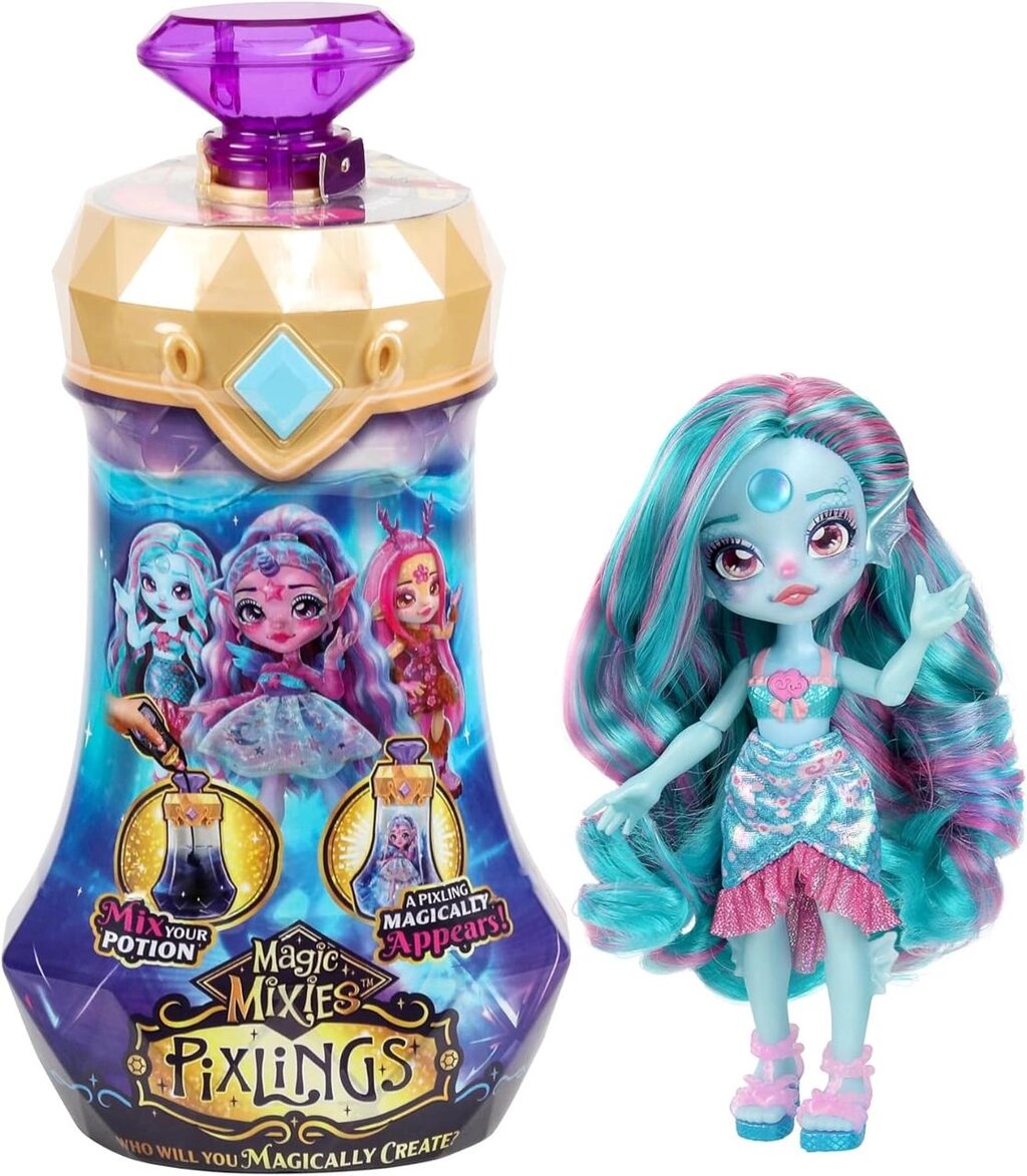 Magic Mixies Pixlings Марена Русалка Піксілінг. Marena The Mermaid Pixling Код/Артикул 75 581 Код/Артикул 75 581 від компанії greencard - фото 1