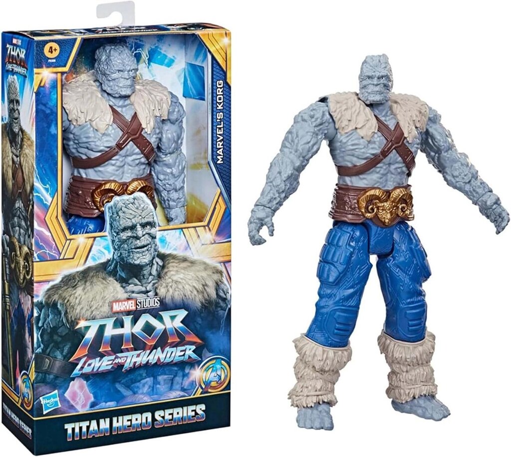 Марвел Месники Титановий герой Корг 30 см фігурка. Marvel Korg Titan Hero Код/Артикул 75 1211 від компанії greencard - фото 1