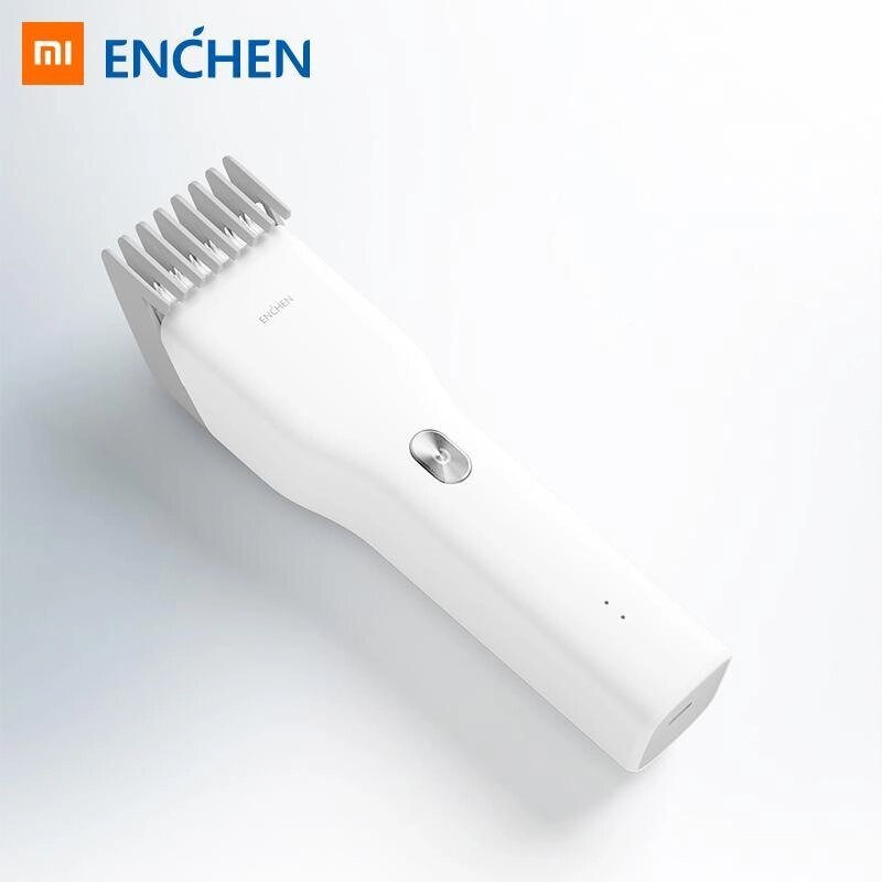 Машинка для стрижки волосся ENCHEN Boost White Код/Артикул 184 від компанії greencard - фото 1