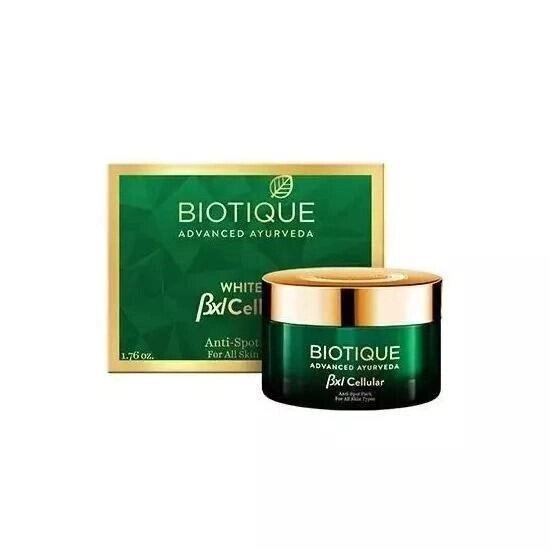 Маска для обличчя проти пігментації (50 г), BXL Cellular Anti-Spot Pack,  Biotique Під замовлення з Індії 45 днів. від компанії greencard - фото 1