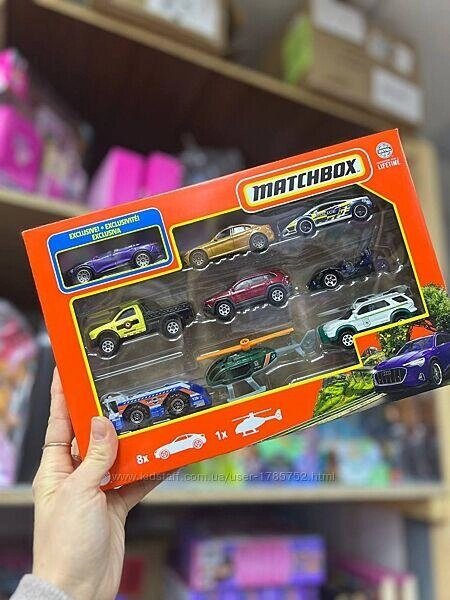 Matchbox Cars, 9-Pack Die-Cast 164. Набір із 9 автівок матчбокс Код/Артикул 75 984 Код/Артикул 75 984 Код/Артикул 75 984 від компанії greencard - фото 1