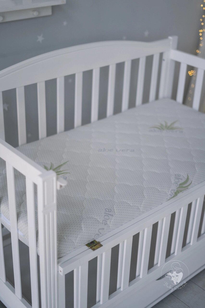 Матрац для дитячого ліжечка Baby Comfort Aloe Vera 120*60*10 см Код/Артикул 15 ВС-Алое10 від компанії greencard - фото 1