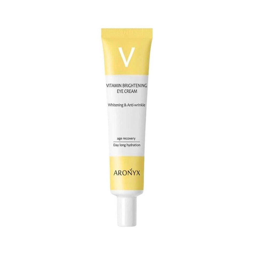 Medi Flower Освітлюючий крем для очей Aronyx Vitamin Brightening 40 мл під замовлення з кореї 30 днів доставка від компанії greencard - фото 1