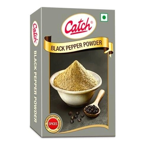 Мелений Чорний перець (100 г), Black Pepper Powder,  Catch під замовлення з Індії за 45 днів, доставка безкоштовна від компанії greencard - фото 1