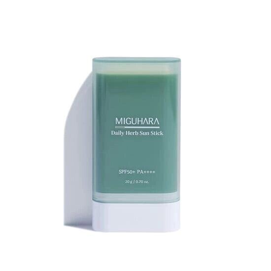 MIGUHARA Щоденний сонцезахисний стик Herb SPF50+ PA++++ 20г під замовлення з кореї 30 днів доставка безкоштовна від компанії greencard - фото 1