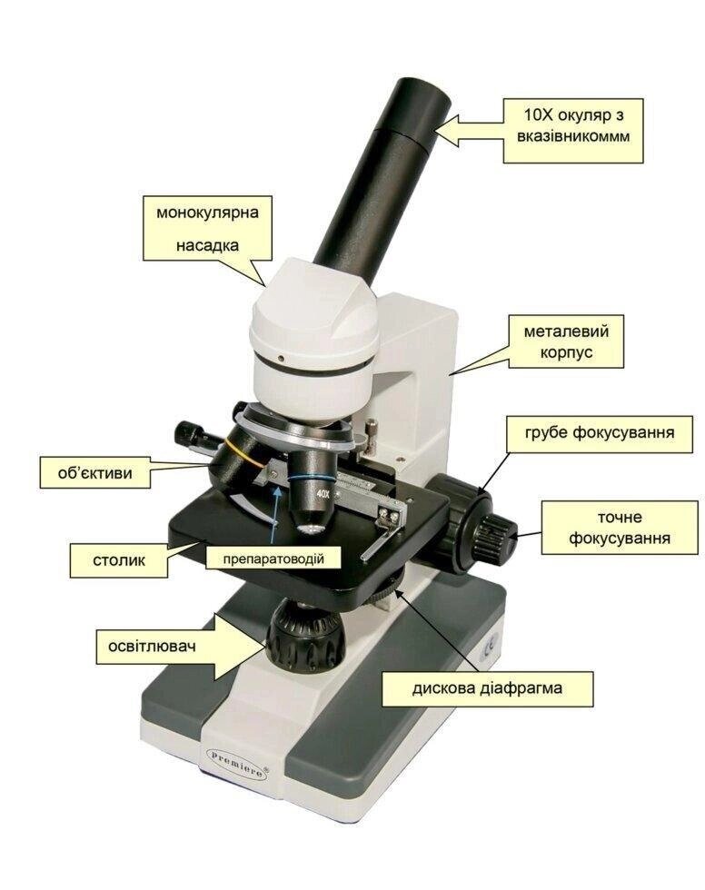 Мікроскоп навчальний MSK-01L Код/Артикул 94 від компанії greencard - фото 1