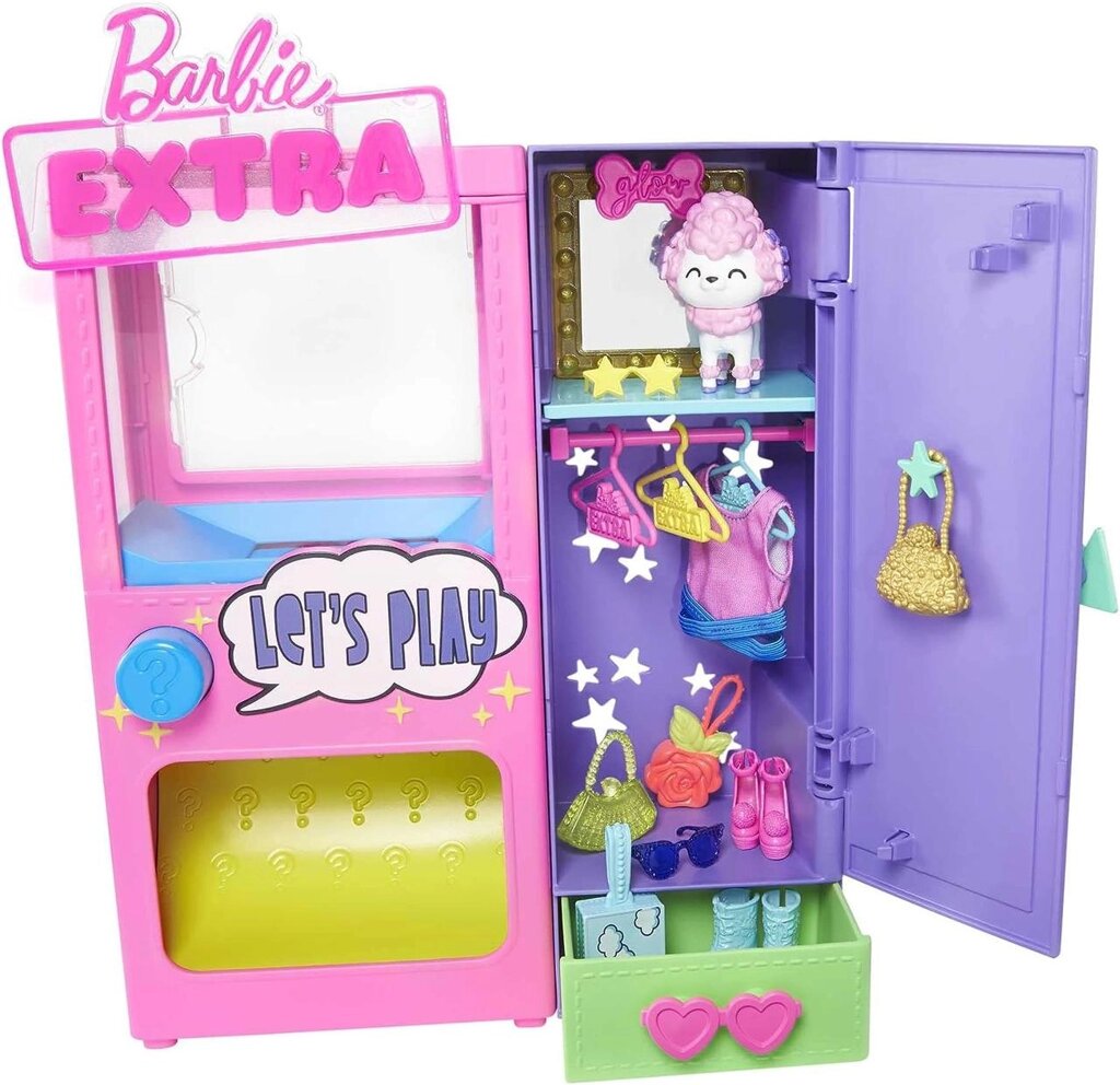 Модний ігровий екстра шкаф Barbie Extra Surprise Fashion Код/Артикул 75 794 від компанії greencard - фото 1