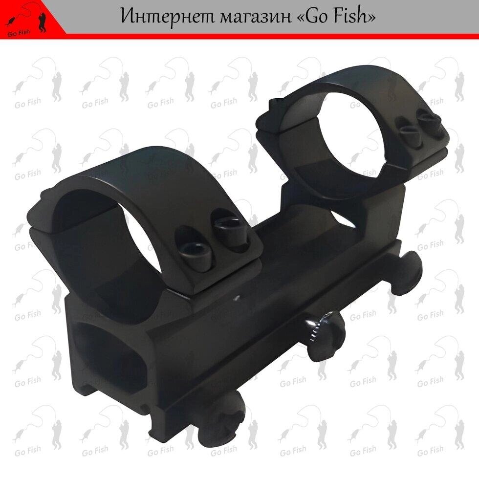 Моноблок Bushnell Ø25,4мм, Н=24мм, L=100мм, Weaver (W-0013) Код/Артикул 48 від компанії greencard - фото 1