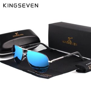 Чоловічі поляризаційні сонцезахисні окуляри KINGSEVEN K725 Gun Blue Код/Артикул 184