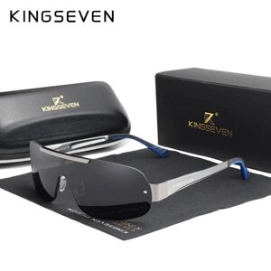 Чоловічі поляризаційні сонцезахисні окуляри KINGSEVEN N7716 Gun Gray Код/Артикул 184