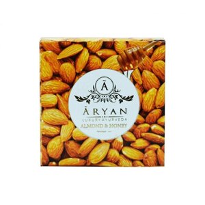 Мило з Мигдалем та Медом (100 г), Almond & Honey Soap, Aryan Під замовлення з Індії 45 днів. Безкоштовна доставка.