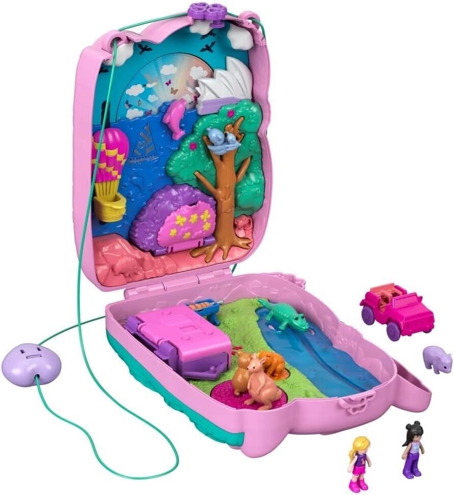 Набір поллі покет світ Коали . Polly Pocket Koala Purse Playset Mattel Код/Артикул 75 531 Код/Артикул 75 531 від компанії greencard - фото 1