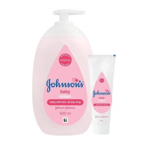 Набір для догляду за дитячою шкірою (500 мл + 50 г), Baby Lotion & Cream Set, Johnson’s Baby Під замовлення з Індії 45