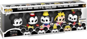 Набір Фанко Поп Дісней Мінні Маус 5 фігур. Funko PopDisney Minnie Mouse 5 Код/Артикул 75 1004 Код/Артикул 75 1004