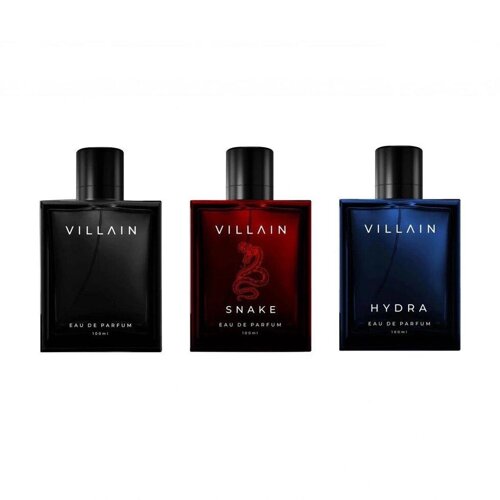 Набір парфумерної води (100 мл + 100 мл + 100 мл), Eau De Parfum Set, Villain Під замовлення з Індії 45 днів.