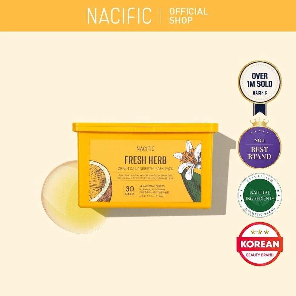NACIFIC Щоденна маска Fresh Herb Origin (30шт) під замовлення з кореї 30 днів доставка безкоштовна від компанії greencard - фото 1