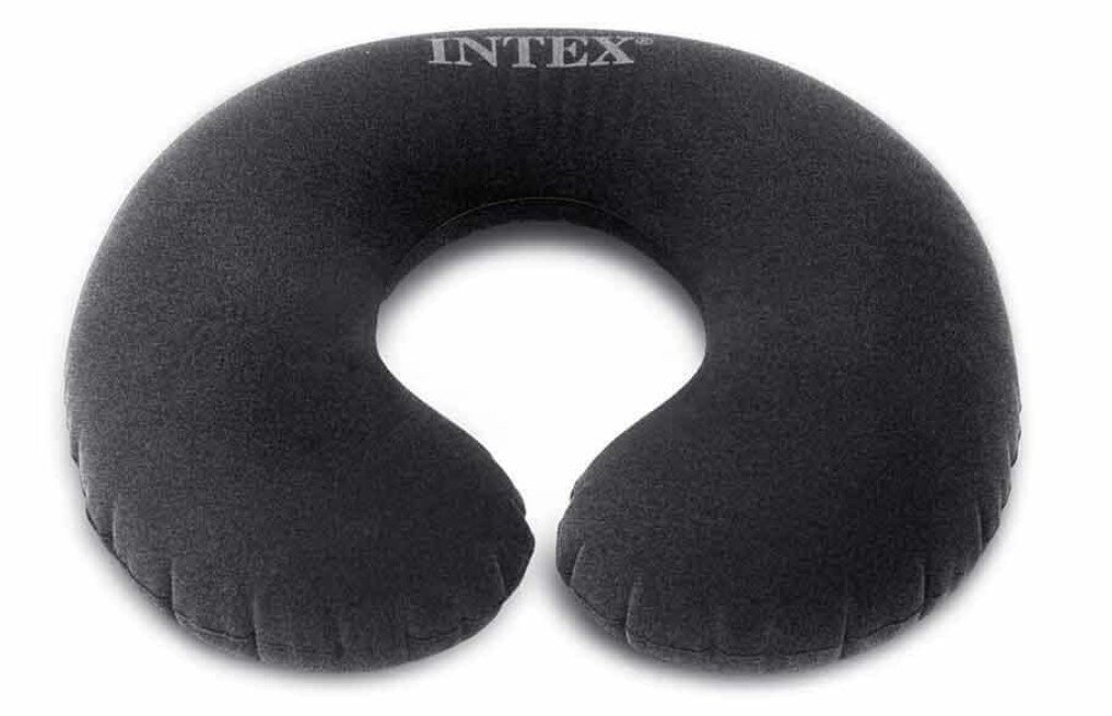 Надувна подушка-підголівник для подорожей Intex 68675 надувна 36х30х10 см (915-02) Код/Артикул 16 від компанії greencard - фото 1