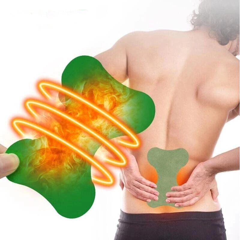 Наклейки на поперековий відділ хребта, полин, медичний пластир, біль у спині, кістки, полегшення болю, від компанії greencard - фото 1