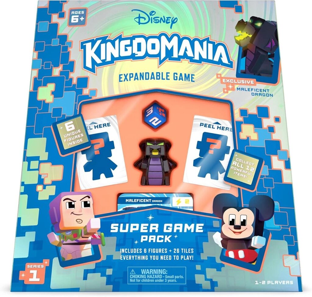 Настільна гра Funko Disney Kingdomania Series 1 - Super Game Pack Код/Артикул 75 845 від компанії greencard - фото 1