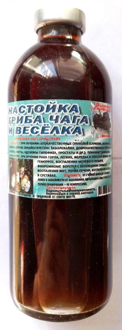 Настоянка чаги з веселкою, 250 мл Код/Артикул 111 11 від компанії greencard - фото 1