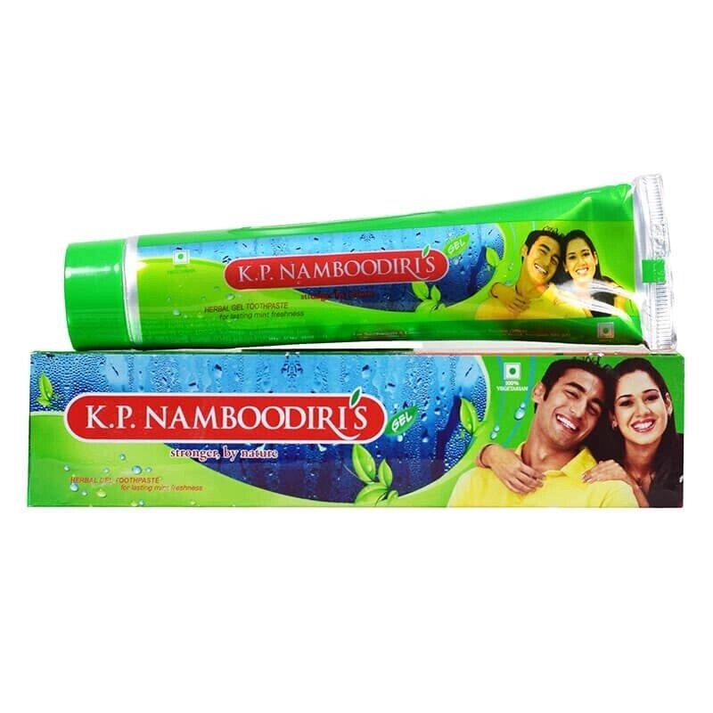 Натуральна зубна гель-паста (150 г), Herbal Gel Toothpaste,  K. P. Namboodiri's Під замовлення з Індії 45 днів. від компанії greencard - фото 1