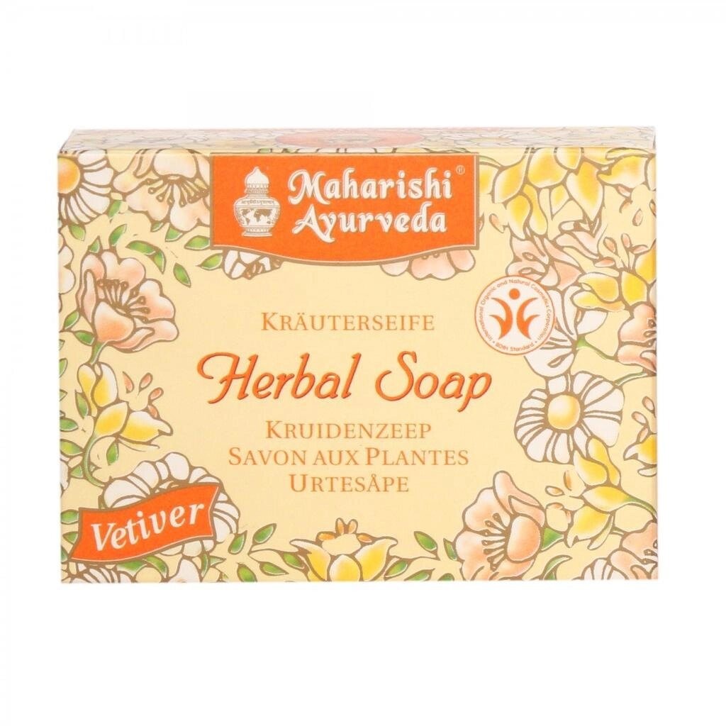 Натуральне мило з Ветівером (100 г), Soap Vetiver,  Maharishi Ayurveda під замовлення з Індії за 45 днів, доставка від компанії greencard - фото 1