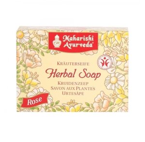 Натуральне мило з Розою (100 г), Soap Rose, Maharishi Ayurveda Під замовлення з Індії 45 днів. Безкоштовна доставка.