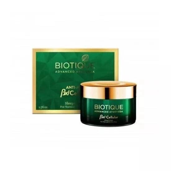 Нічний крем (50 г), BXL Cellular Sleep Cream,  Biotique Під замовлення з Індії 45 днів. Безкоштовна доставка. від компанії greencard - фото 1