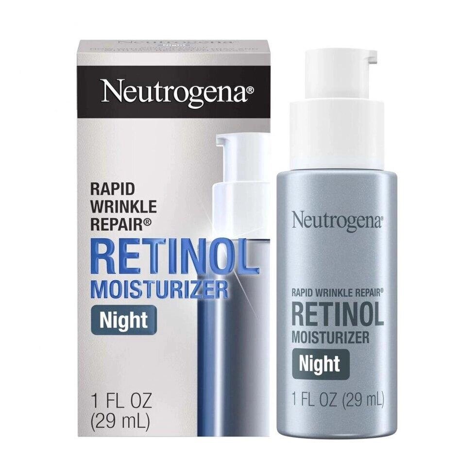 Нічний зволожуючий засіб проти зморшок (29 мл), Rapid Wrinkle Repair Moisturizer Night,  Neutrogena Під замовлення з від компанії greencard - фото 1