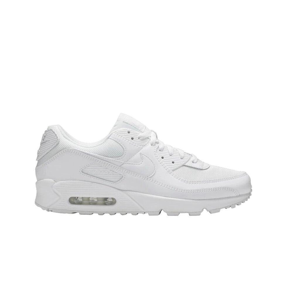 Nike Чоловічі кросівки Air Max 90 Triple White CN8490-100 під замовлення з кореї 30 днів доставка безкоштовна від компанії greencard - фото 1