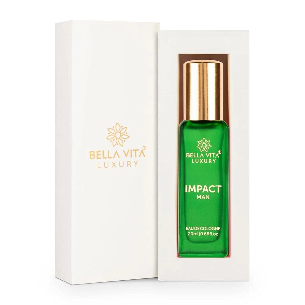 Одеколон для чоловіків Імпакт (20мл), Impact Man Eau De Cologne,  Bella Vita під замовлення з Індії за 45 днів, від компанії greencard - фото 1