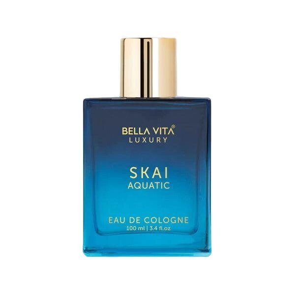 Одеколон Скай Акватик (100 мл), Skai Aquatic Eau De Cologne,  Bella Vita під замовлення з Індії за 45 днів, доставка від компанії greencard - фото 1