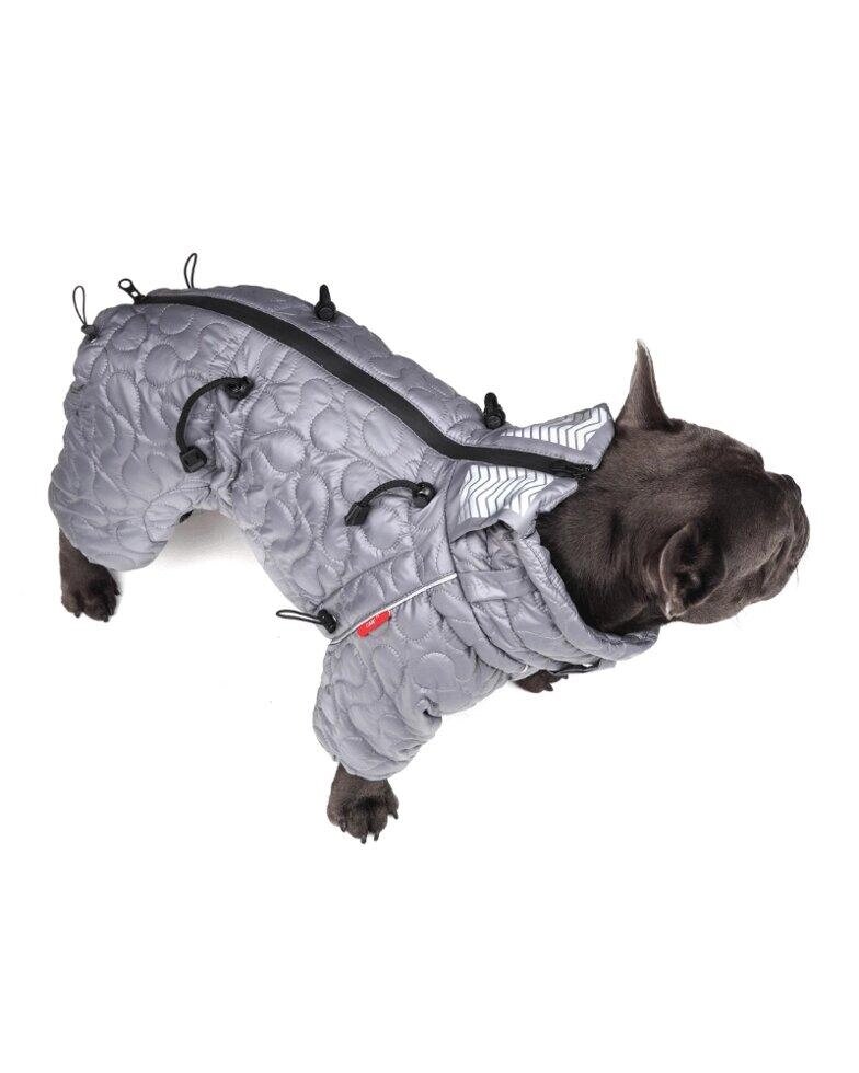 Одяг для собак з утеплювачем Alaska Gray Код/Артикул 17 004460 від компанії greencard - фото 1